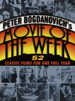 cover image of Peter Bogdanovich's Movie of the Week